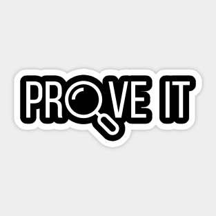 Prove It - Text Evidence - Teacher Appreciation Sticker